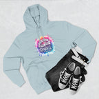 Sparkle Watercolor Hoodie — "Never Let Anyone Dull Your Sparkle" Inspirational Graphic Hoodie