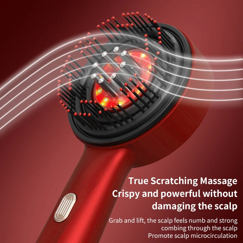 Electric Massage Comb with Vibration
