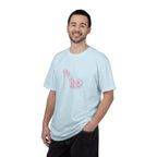 Floral High Heel Graphic Tee — Pink Flower Shoe Design