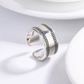 925 Silver Adjustable Vintage Ring for Women – Smooth Finish