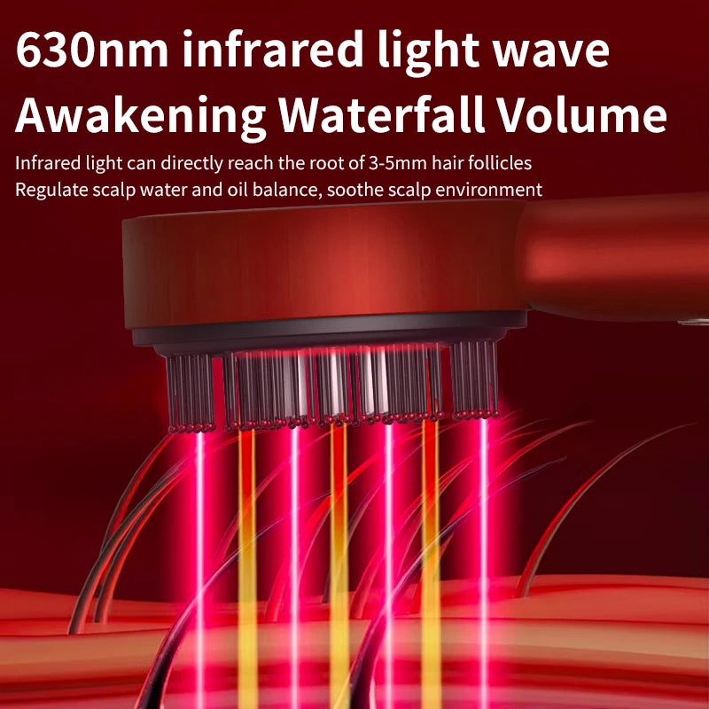Electric Massage Comb with Vibration