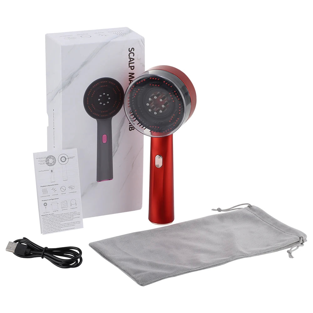 Electric Massage Comb with Vibration