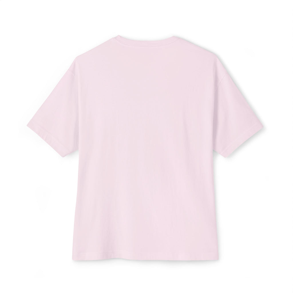 Boxy Tee — Pink Gem Heart Graphic T-Shirt