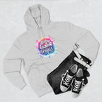 Sparkle Watercolor Hoodie — "Never Let Anyone Dull Your Sparkle" Inspirational Graphic Hoodie