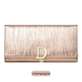 Fashionable Long Genuine Leather Wallet for Women