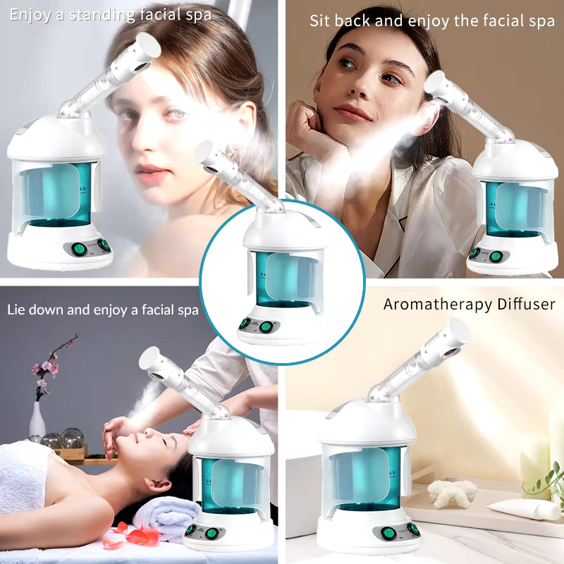 Portable Ionic Face Mist & Steamer for Professional Skincare