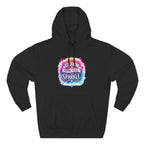 Sparkle Watercolor Hoodie — "Never Let Anyone Dull Your Sparkle" Inspirational Graphic Hoodie