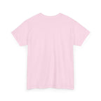 Women’s White Tee — "Better Late Than Ugly" Stiletto Graphic