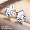 Shiny Stud Earrings Set for Women