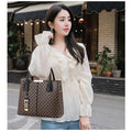 Luxury Women's Crossbody Handbag, PU Leather Tote