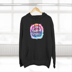 Sparkle Watercolor Hoodie — "Never Let Anyone Dull Your Sparkle" Inspirational Graphic Hoodie