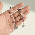 Boho Hair Chain Cuffs – Pearl & Stone Star + Butterfly Charms
