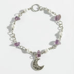 Boho Hair Chain Cuffs – Pearl & Stone Star + Butterfly Charms