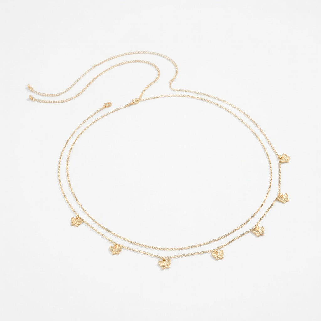 Butterfly Waist Chain for Elegant Style – Lightweight Alloy