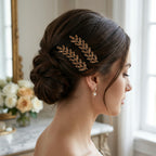 Crystal Hair Clips – Elegant Wedding Hair Accessories Rhinestone