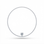 Silver Anklet – Elegant Shine with Crystal Charm Detail