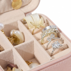 Mini Jewelry Storage Box – Elegant Organization in PU Leather