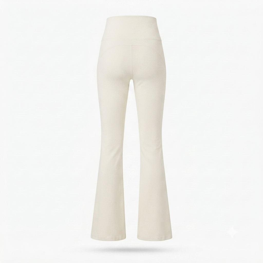 High Waist Flare Yoga Pants – Flattering Fit with Stretch Fabric