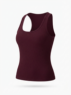 Ribbed Halter Crop Top – Flattering Fit with Soft Stretch Fabric