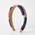 American Flag Headband – Patriotic Style with Padded Comfort