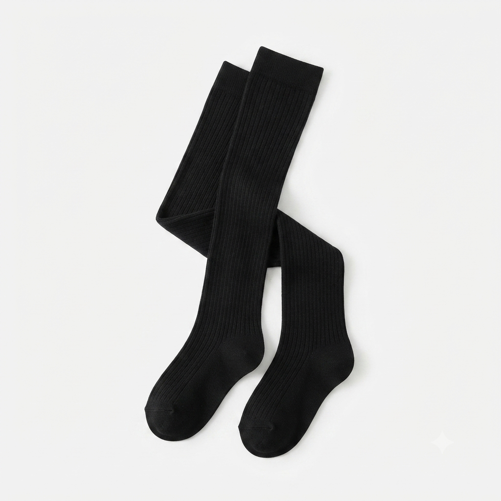 Knee High Stripe Socks – Cozy Comfort with Soft Stretch Knit