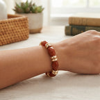 Acrylic Beaded Bracelet – Bohemian Elastic Everyday Style
