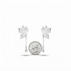 Butterfly Stud Earrings – Delicate Elegance in 925 Sterling Silver