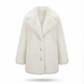 Oversized Faux Fur Coat – Cozy Warmth with Plush Faux Fox Fur
