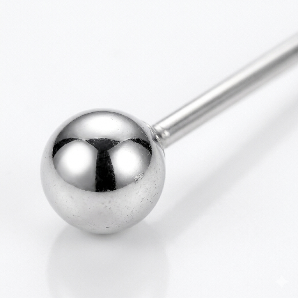 Sterling Silver Stud Earrings – Minimalist Shine in 925 Silver