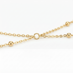 Gold Waist Chain – Effortless Glamour with Double-Layer Beads