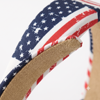 American Flag Headband – Patriotic Style with Padded Comfort