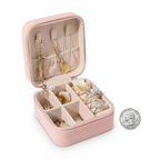 Mini Jewelry Storage Box – Elegant Organization in PU Leather