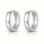 American Flag Hoop Earrings – Patriotic Style Enamel Huggies