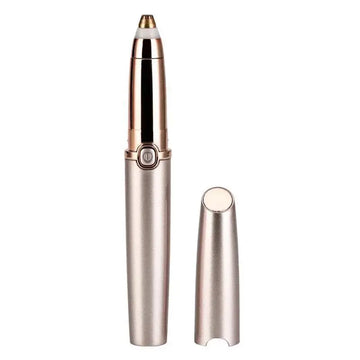 Women's Electric Eyebrow Trimmer – Painless LED Razor for Face