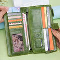 Women's Long Clutch Wallets with Cell Phone Bag and Card Holder