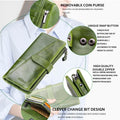 Women's Long Clutch Wallets with Cell Phone Bag and Card Holder