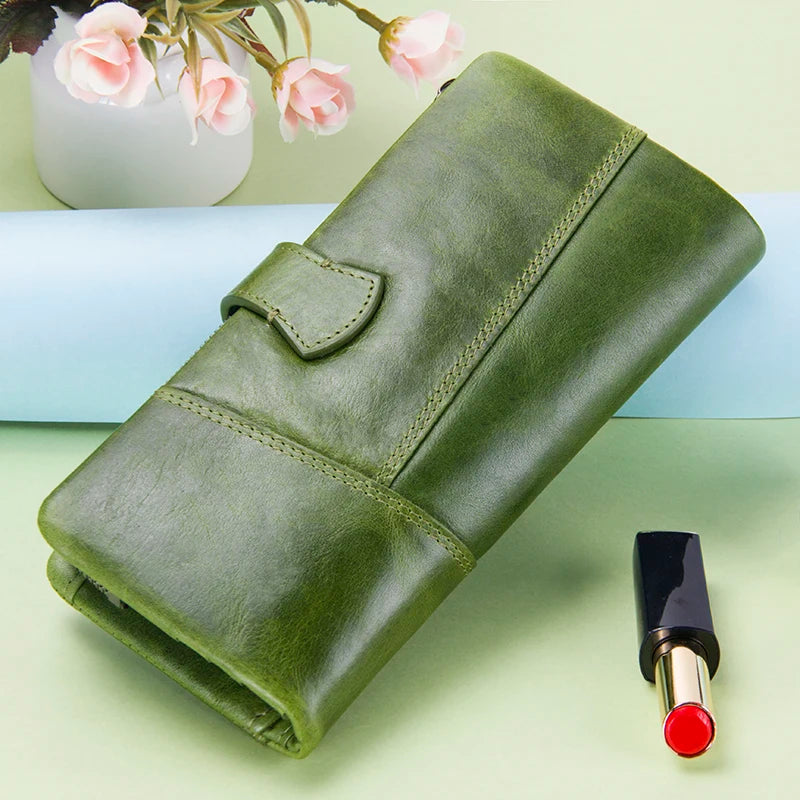 Women's Long Clutch Wallets with Cell Phone Bag and Card Holder