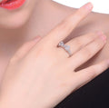 925 Sterling Silver Bowknot CZ Ring – Trendy Wedding Jewelry