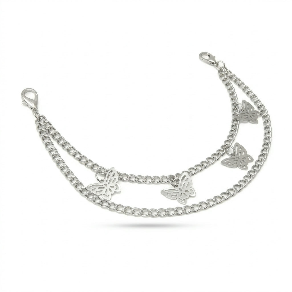 Multi-Layer Bag Chain Strap – Chic Metal Charm Accent