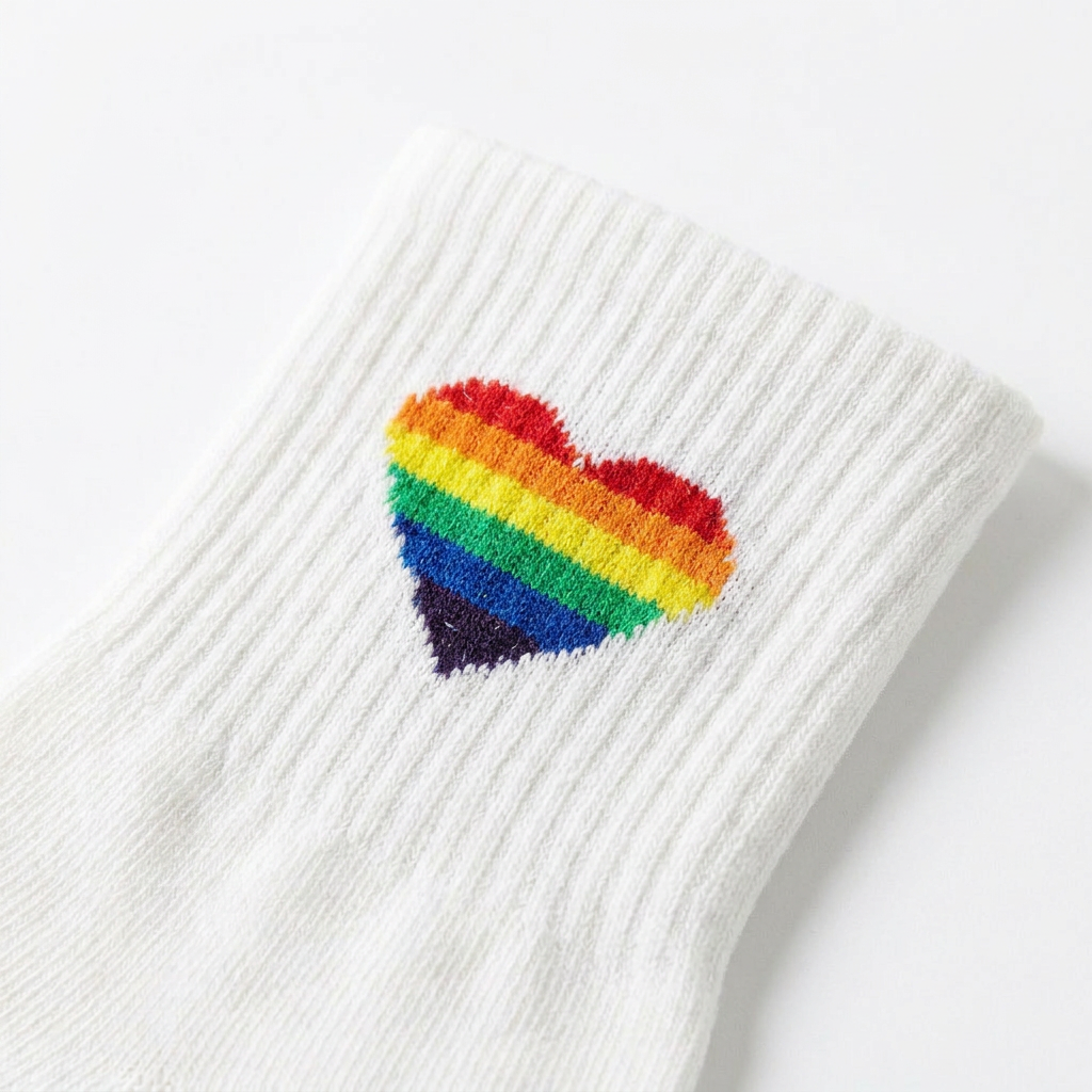 Rainbow Cotton Socks – All-Day Comfort with Playful Prints