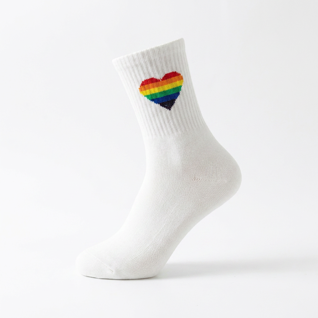 Rainbow Cotton Socks – All-Day Comfort with Playful Prints