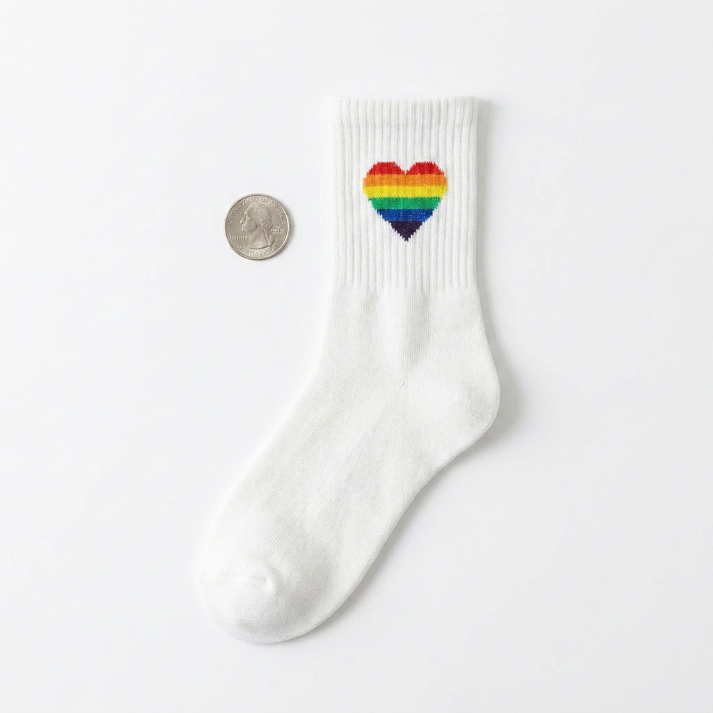 Rainbow Cotton Socks – All-Day Comfort with Playful Prints