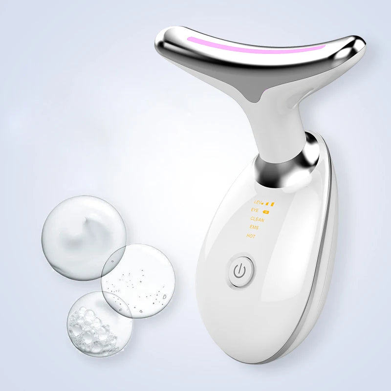 Wavy Facial Massager Microcurrent Skin Firming Device
