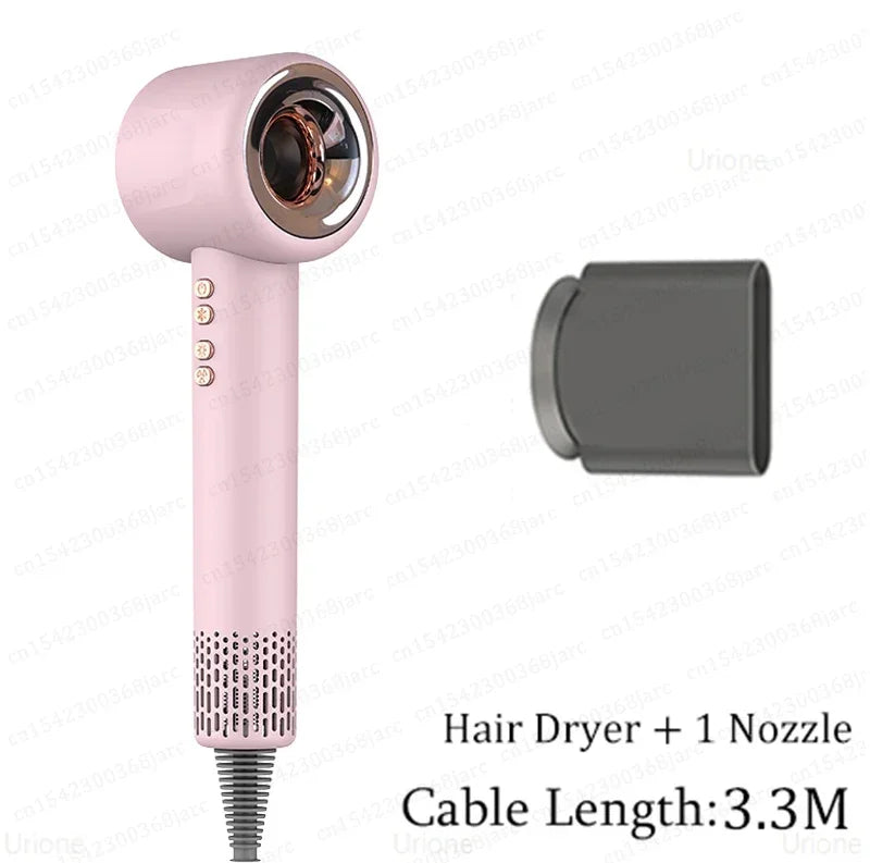 Professional Leafless Hair Dryer | Negative Ion Quick Drying & Hair Care