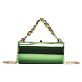 Women's Gold Cylinder Clutch – Mini Party Crossbody Bag
