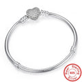 925 Sterling Silver Snake Chain Bracelet for Women