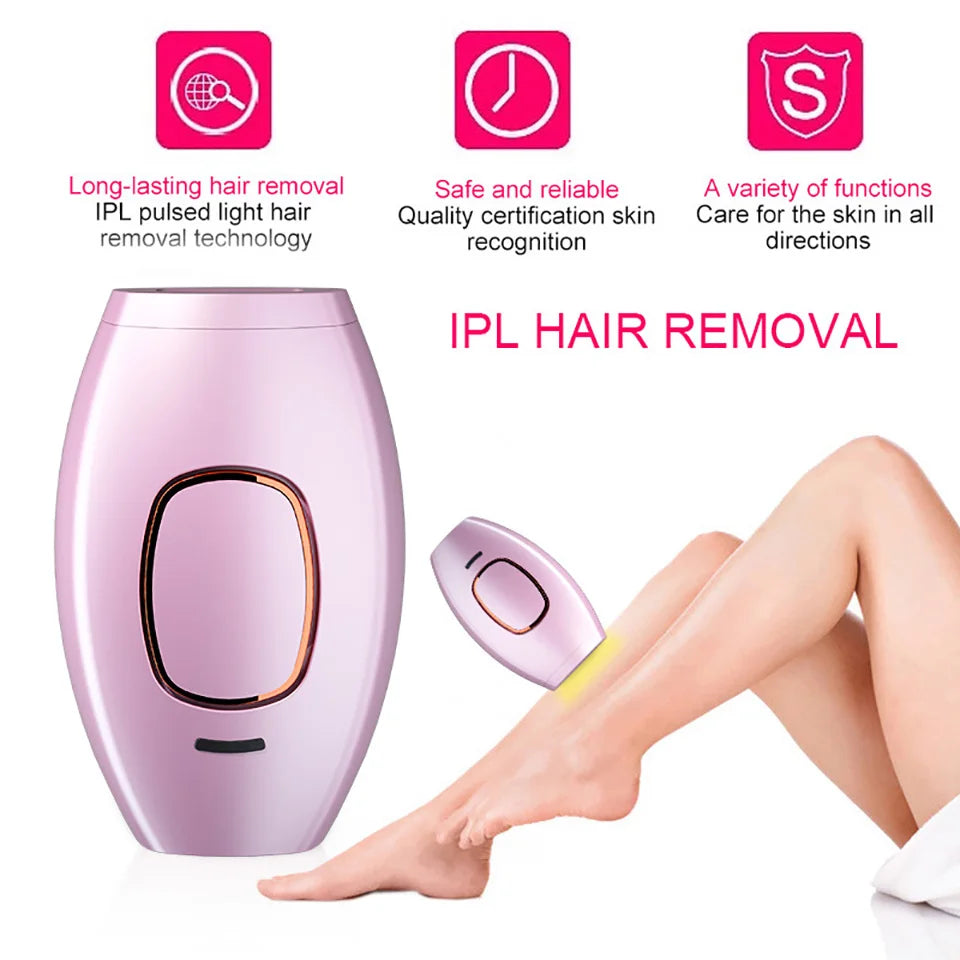 IPL Hair Removal Permanent Laser Epilator 600000 Flash Depilator