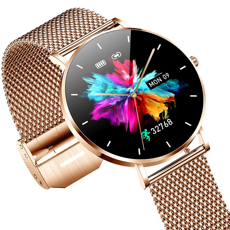 Ultra Thin Smart Watch Women + Box