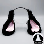Plush Bunny Ear Headband – Cute Party Accessory & Soft Polyester