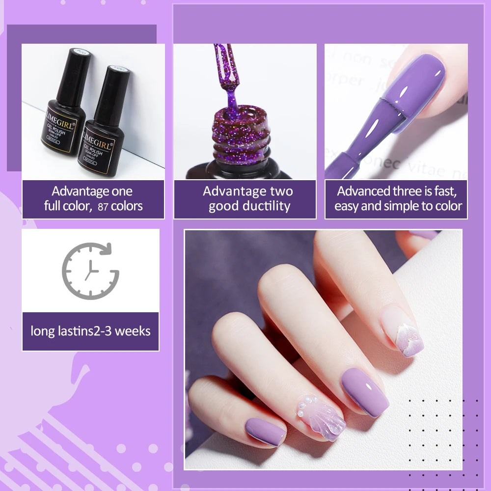 Complete Nail Art Set: Nail Lamp, Dryer, Drill & Poly Gel Kit